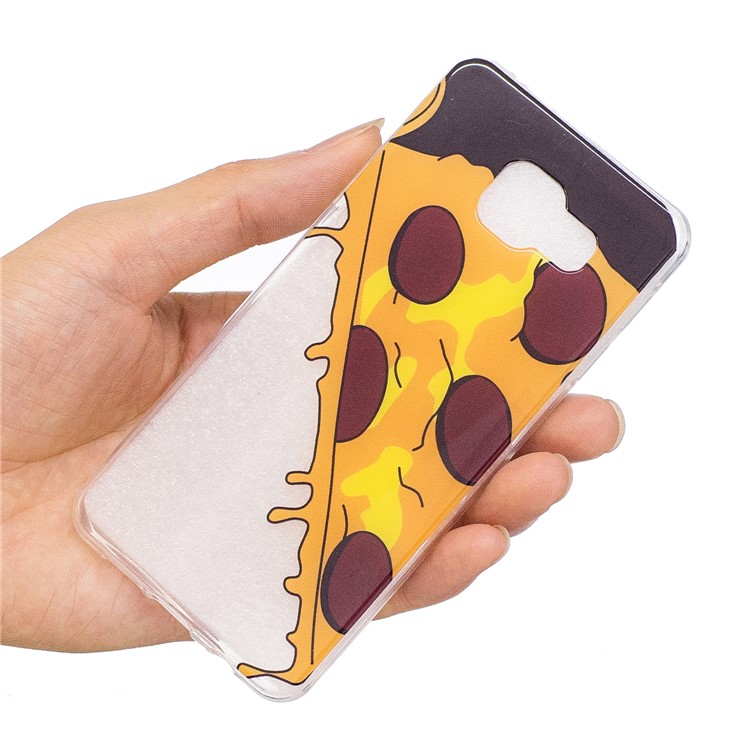 Pattern Printing IMD TPU Mobile Cover for Samsung Galaxy A3 SM-A310F (2016) - Pizza-6