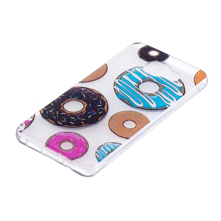 Pattern Printing IMD TPU Jelly Cover for Samsung Galaxy A3 SM-A310F (2016) - Donuts-3