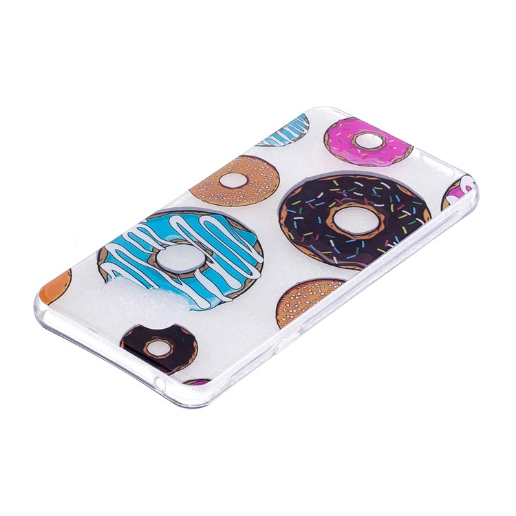 Pattern Printing IMD TPU Jelly Cover for Samsung Galaxy A3 SM-A310F (2016) - Donuts-4