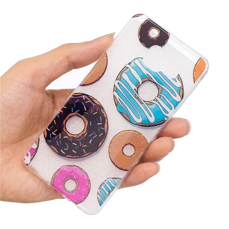 Pattern Printing IMD TPU Jelly Cover for Samsung Galaxy A3 SM-A310F (2016) - Donuts-6
