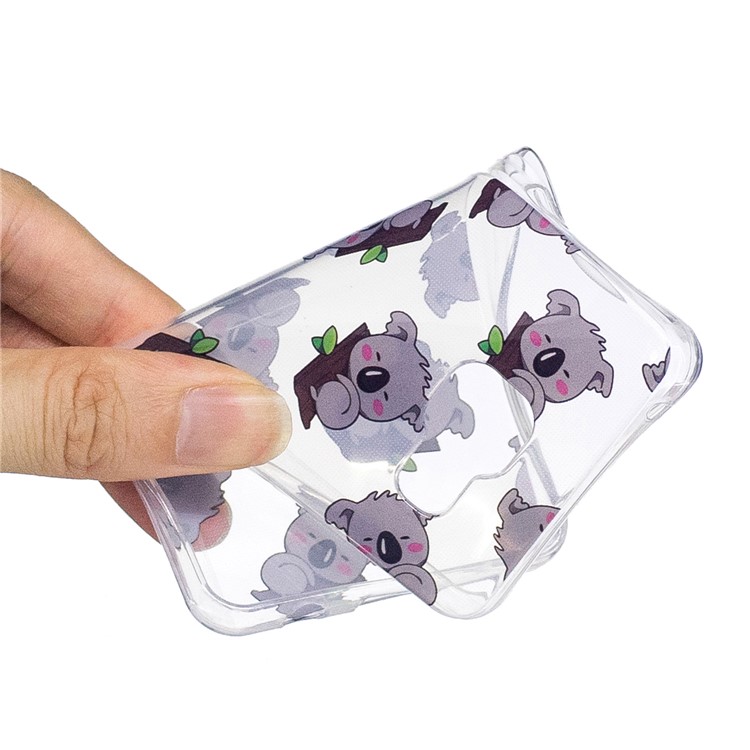 Pattern Printing IMD TPU Phone Cover for Samsung Galaxy A3 SM-A310F (2016) - Sleeping Koala-5