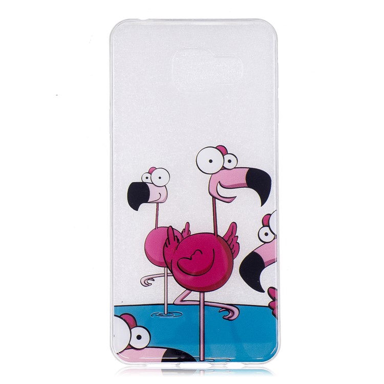 Pattern Printing IMD TPU Gel Case for Samsung Galaxy A5 SM-A510F (2016) - Duck Pattern-2