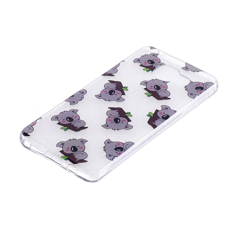Pattern Printing IMD TPU Shell Cover Case for Samsung Galaxy A5 SM-A510F (2016) - Bear Pattern-3