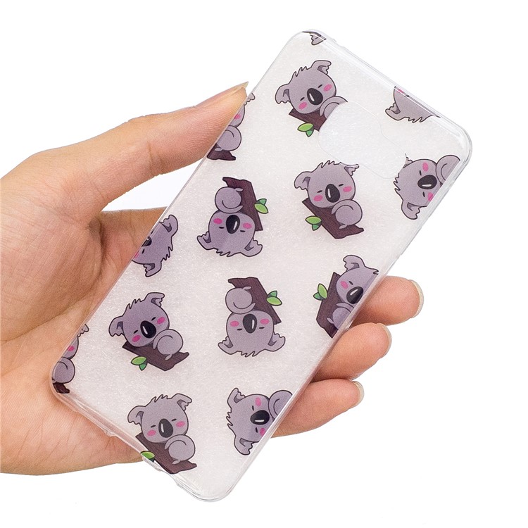 Pattern Printing IMD TPU Shell Cover Case for Samsung Galaxy A5 SM-A510F (2016) - Bear Pattern-6