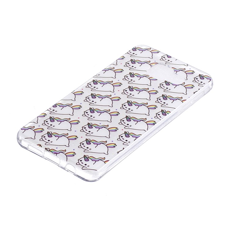 Pattern Printing IMD TPU Cover for Samsung Galaxy A5 SM-A510F (2016) - Unicorn Pattern-3