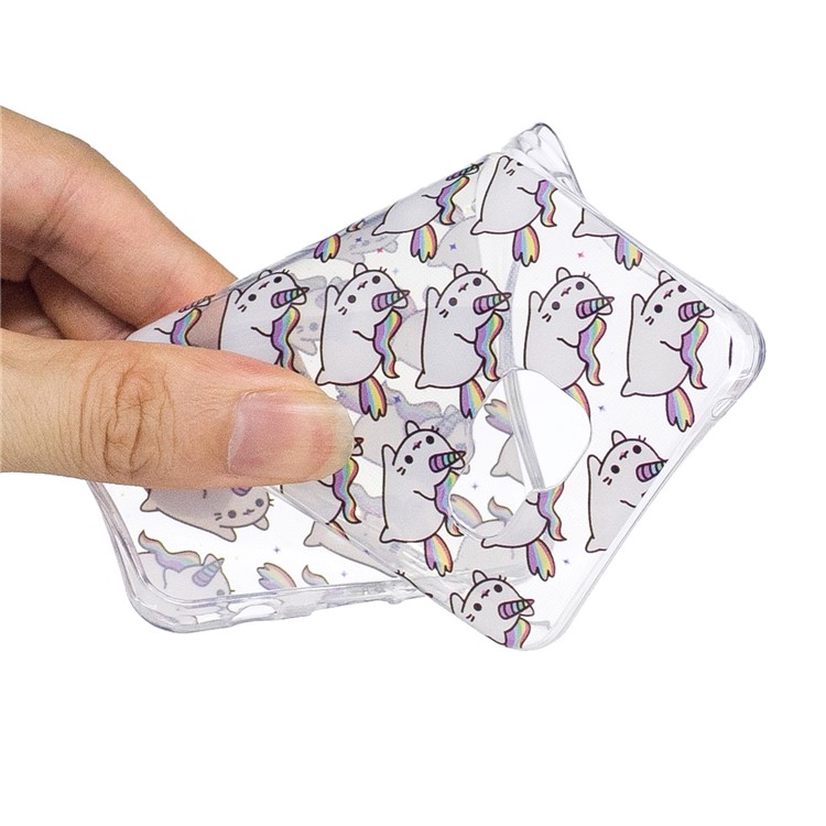 Pattern Printing IMD TPU Cover for Samsung Galaxy A5 SM-A510F (2016) - Unicorn Pattern-5