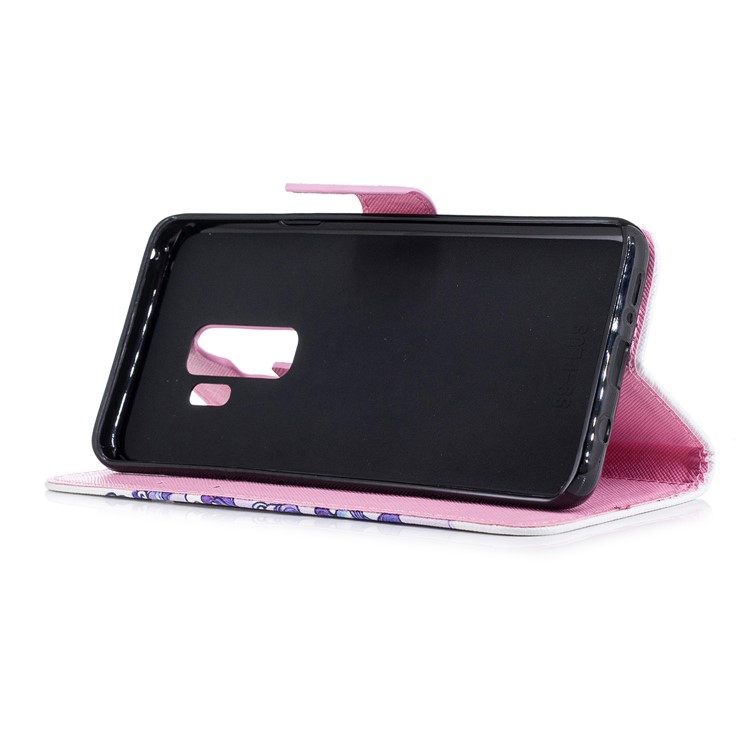 Pattern Printing Wallet Stand Leather Case for Samsung Galaxy S9 G960 - Pretty Unicorn-5