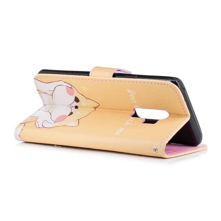 For Samsung Galaxy S9+ G965 Pattern Printing Leather Wallet Stand Phone Case - Don't Touch Me-3