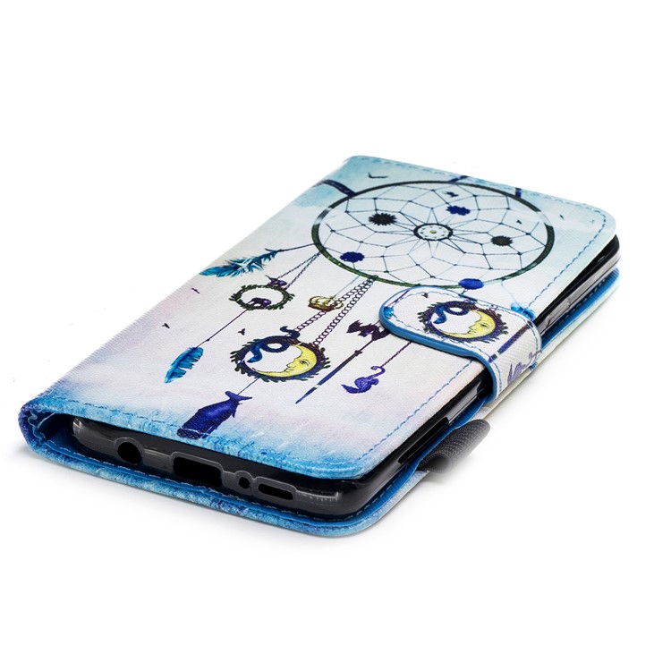 Pattern Printing Wallet Stand Leather Case for Samsung Galaxy S9 Plus G965 - Dream Catcher-6
