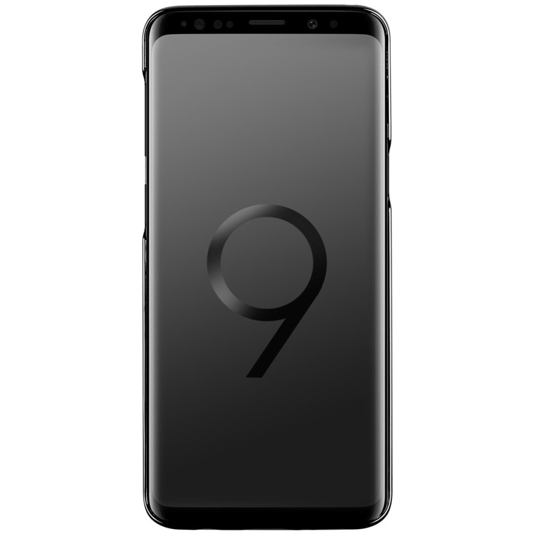 MOMAX Super Thin Hard Plastic Electroplate Back Case for Samsung Galaxy S9 G960 - Black-3