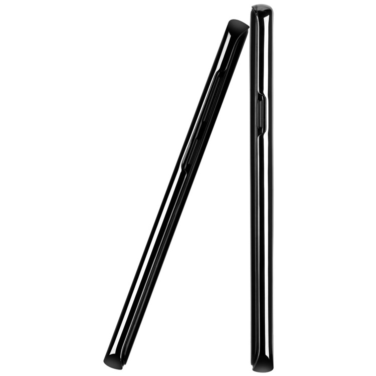 MOMAX Super Thin Hard Plastic Electroplate Back Case for Samsung Galaxy S9 G960 - Black-4