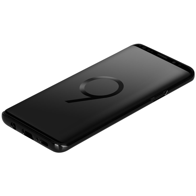MOMAX Super Thin Hard Plastic Electroplate Back Case for Samsung Galaxy S9 G960 - Black-6