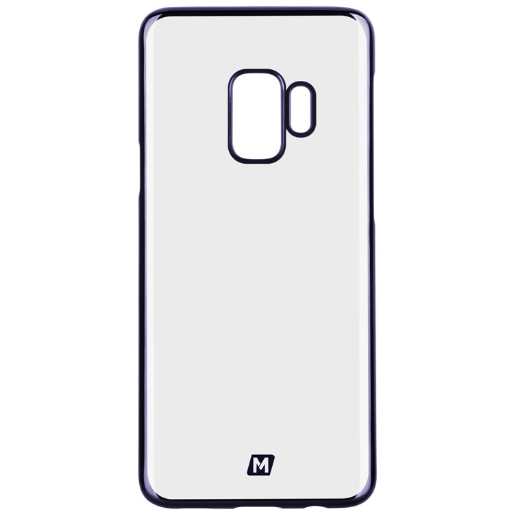 MOMAX Hard Plastic Electroplate Back Cover Shell for Samsung Galaxy S9 G960 - Purple-2