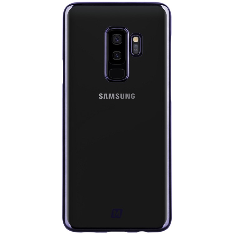 MOMAX for Samsung Galaxy S9+ G965 Super Thin Hard PC Electroplate Cover Accessory - Purple-5