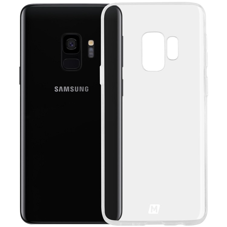 MOMAX Clear and Soft TPU Cover Shell for Samsung Galaxy S9 SM-G960 - Transparent-1