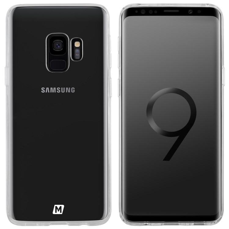 MOMAX Clear and Soft TPU Cover Shell for Samsung Galaxy S9 SM-G960 - Transparent-3