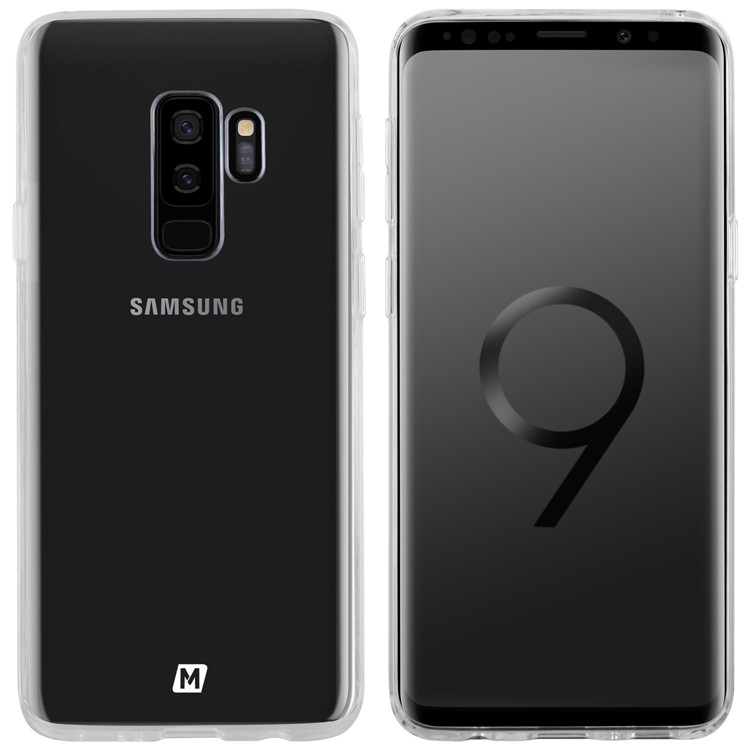 MOMAX Clear and Soft TPU Cover Shell for Samsung Galaxy S9+ SM-G965 - Transparent-3