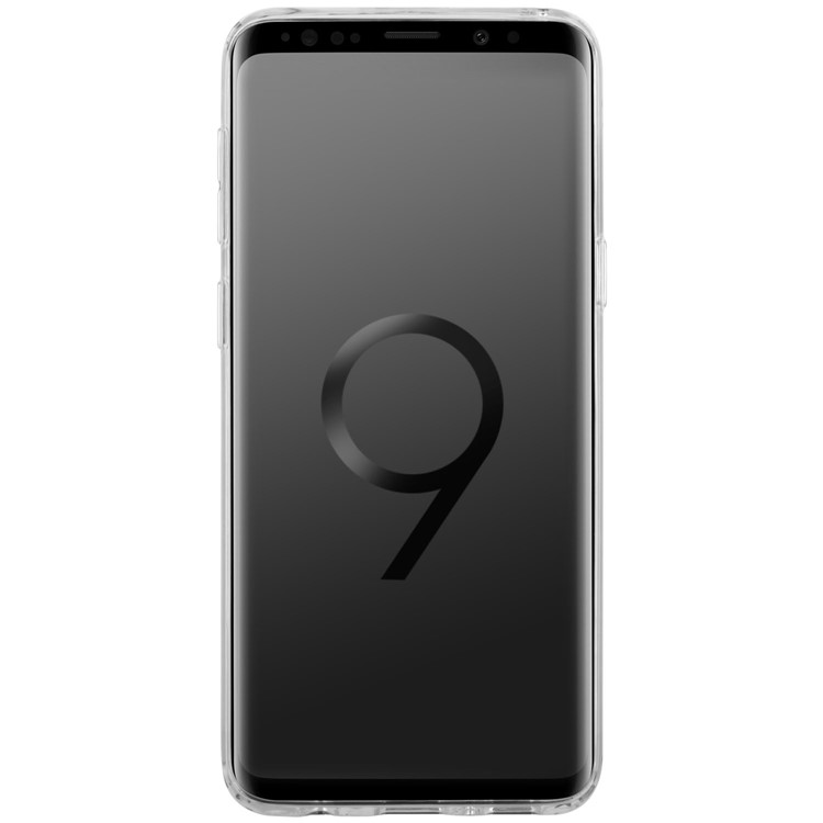 MOMAX Clear and Soft TPU Cover Shell for Samsung Galaxy S9+ SM-G965 - Transparent-5