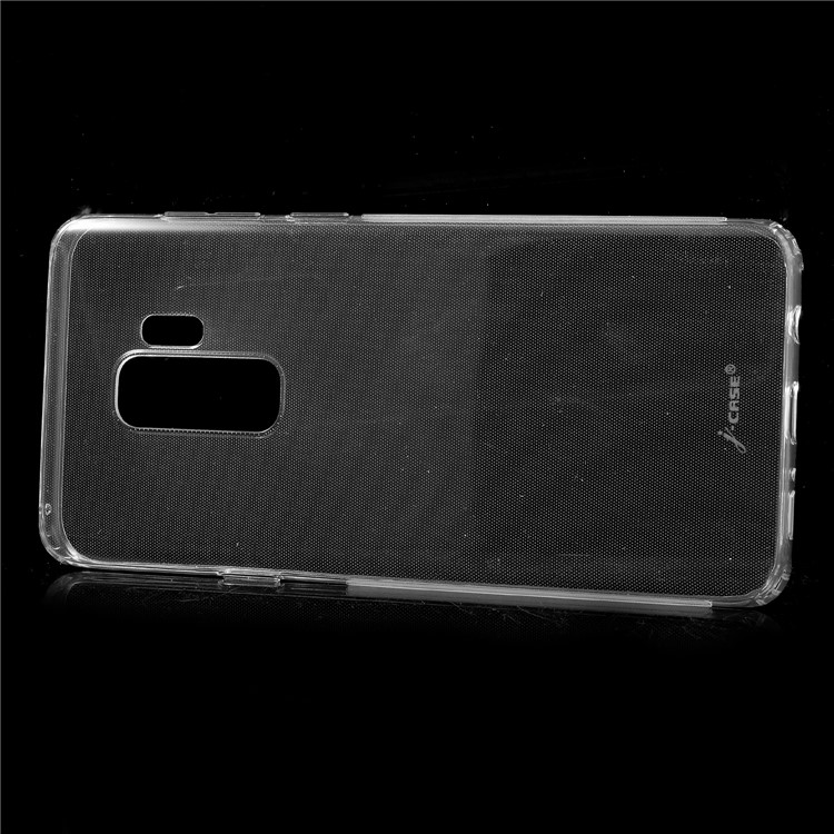 J-CASE Drop-proof Clear Soft TPU Case for Samsung Galaxy S9 Plus SM-G965 - Transparent-2