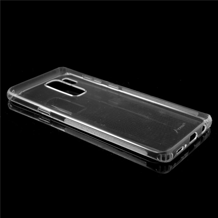 J-CASE Drop-proof Clear Soft TPU Case for Samsung Galaxy S9 Plus SM-G965 - Transparent-3