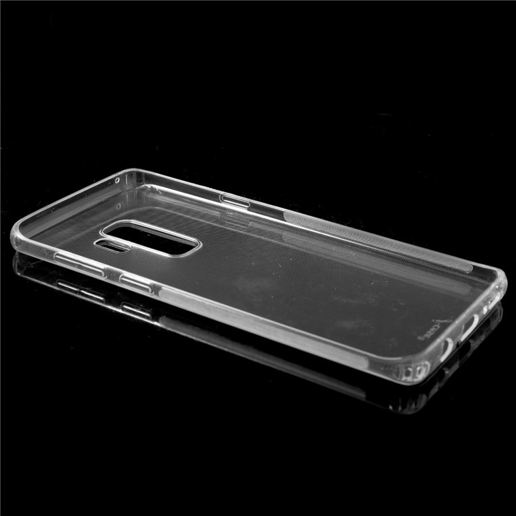 J-CASE Drop-proof Clear Soft TPU Case for Samsung Galaxy S9 Plus SM-G965 - Transparent-4