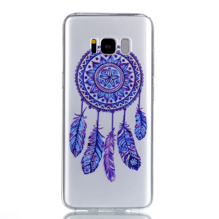 Pattern Printing Soft TPU Mobile Phone Cover for Samsung Galaxy S8 SM-G950 - Dream Catcher-2