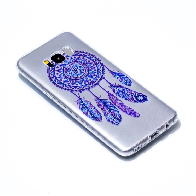 Pattern Printing Soft TPU Mobile Phone Cover for Samsung Galaxy S8 SM-G950 - Dream Catcher-3