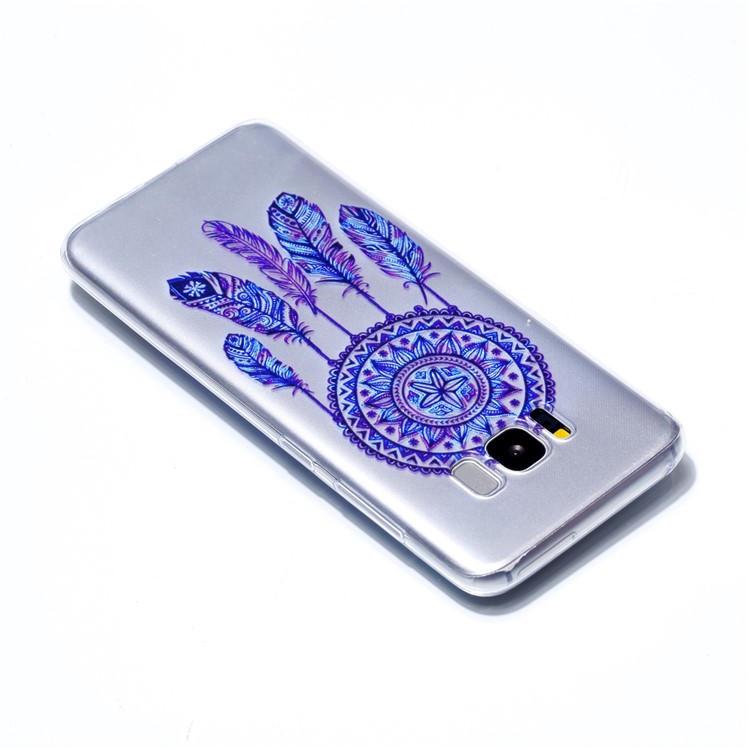 Pattern Printing Soft TPU Mobile Phone Cover for Samsung Galaxy S8 SM-G950 - Dream Catcher-4