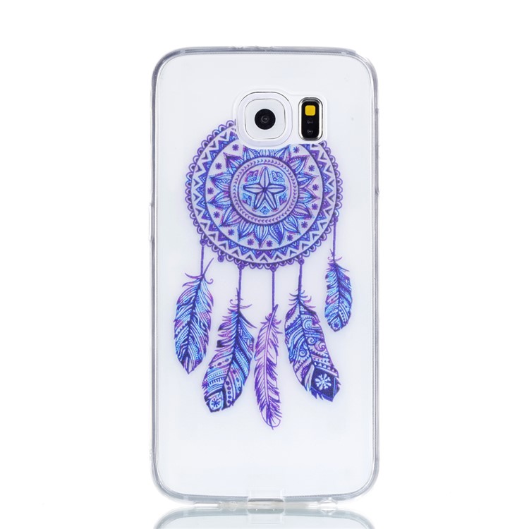 Pattern Printing TPU Mobile Case for Samsung Galaxy S6 SM-G9200 - Dream Catcher-2