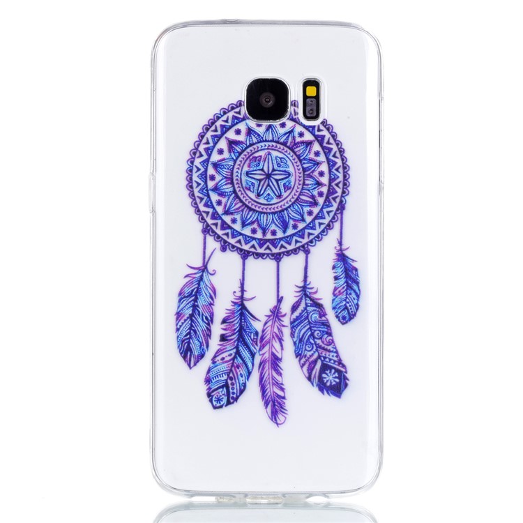 Pattern Printing TPU Cell Phone Cover for Samsung Galaxy S7 edge SM-G935 - Dream Catcher-2