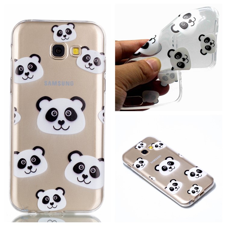 

Pattern Printing TPU Case Phone Shell for Samsung Galaxy A5 (2017) SM-A520 - Panda Pattern