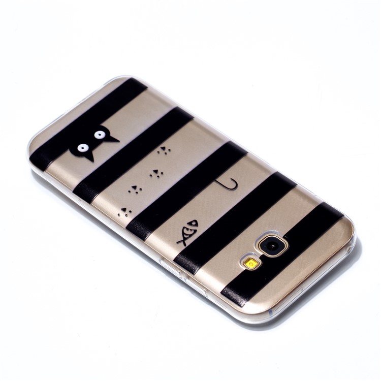 Pattern Printing TPU Gel Case for Samsung Galaxy A5 (2017) SM-A520 - Stripes Pattern-4
