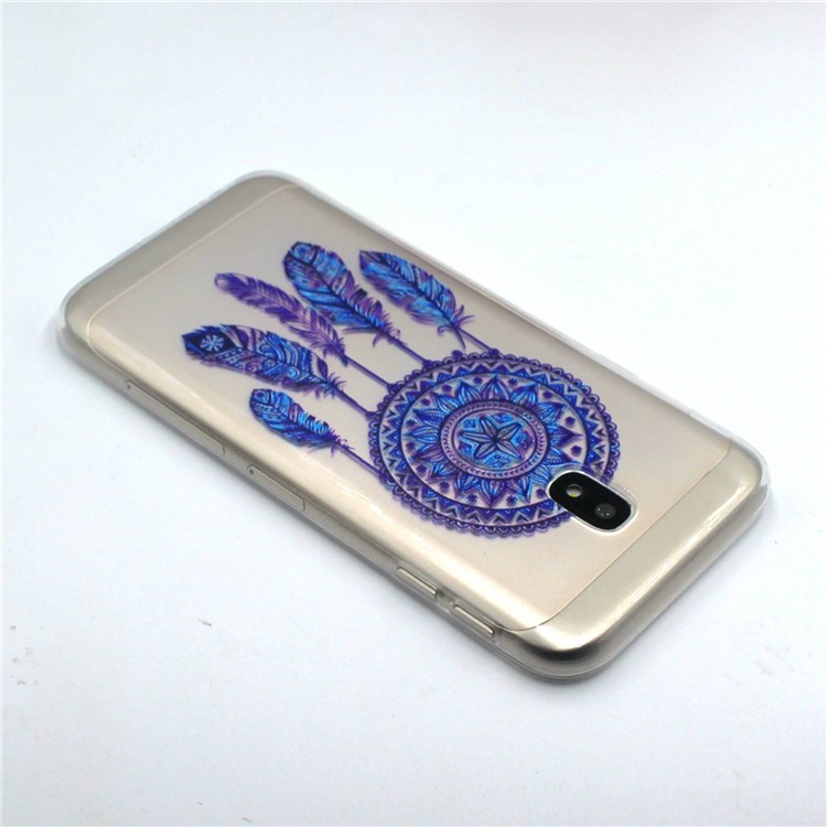 Pattern Printing TPU Shell Cover for Samsung Galaxy J7 Pro (2017) / J7 (2017) EU Version - Dream Catcher-4