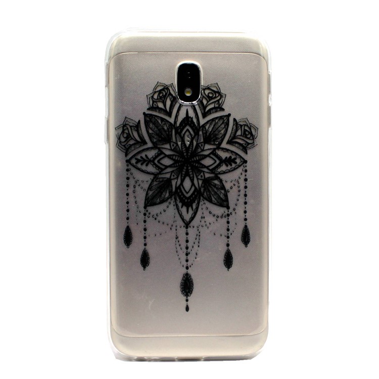 Pattern Printing Soft TPU Phone Shell for Samsung Galaxy J5 Pro (2017) / J5 (2017) EU Version - Mandala Dream Catcher-2