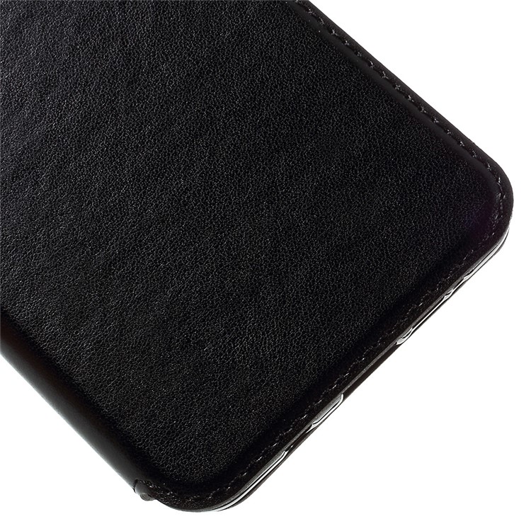 ROAR KOREA Window View Leather Stand Case for Samsung Galaxy A7 SM-A710F (2016) - Black-8