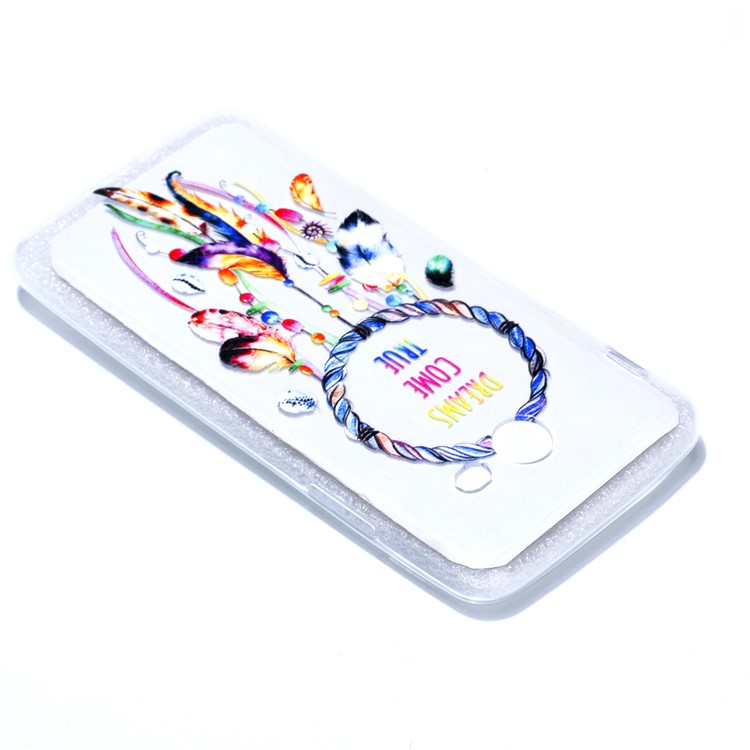 For Samsung Galaxy J5 (2017) US Version Rubberized Embossed Soft TPU Super Thin Back Casing - Dream Catcher-4