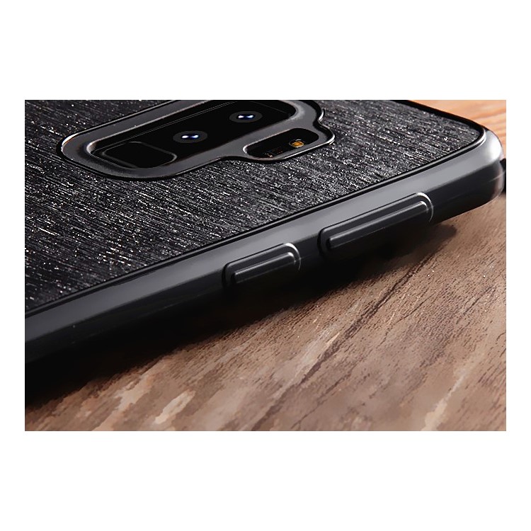 SULADA Galaxy Series Brushed TPU Case for Samsung Galaxy S9 SM-G960 - Black-7