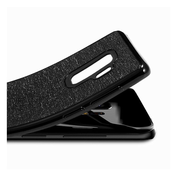 SULADA Galaxy Series Brushed TPU Cell Phone Case for Samsung Galaxy S9+ SM-G965 - Black-5