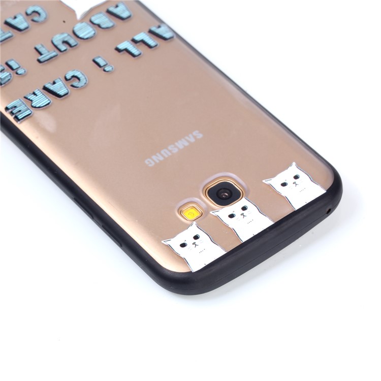 Rubberized Embossed TPU + PC Hybrid Shell for Samsung Galaxy A5 (2017) - Lovely Cats-5