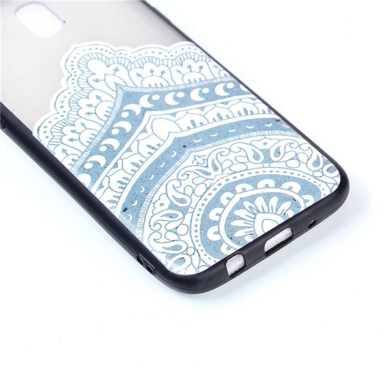 Rubberized Embossed PC TPU Hybrid Mobile Shell Case for Samsung Galaxy J5 (2017) / J5 Pro (2017) EU Version - Unique Pattern-5