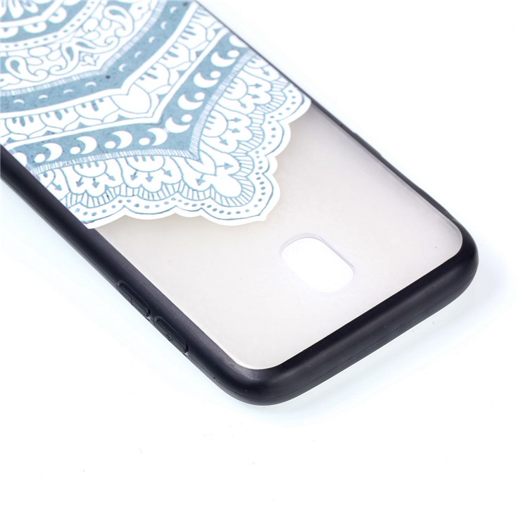 Rubberized Embossed PC TPU Hybrid Mobile Shell Case for Samsung Galaxy J5 (2017) / J5 Pro (2017) EU Version - Unique Pattern-6