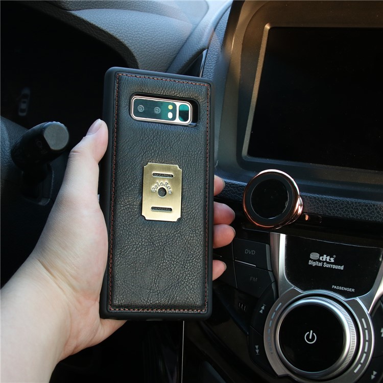 PELOGON for Samsung Galaxy Note 8 N950 Detachable 2-in-1 Phone Leather Wallet Case with Hanging Ring - Black-7