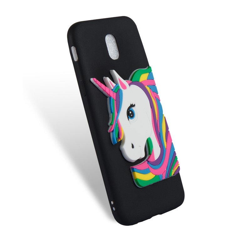 Lovely 3D Unicorn Pattern TPU Case for Samsung Galaxy J5 Pro (2017) / J5 (2017) EU Version - Black-6