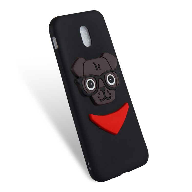 Lovely 3D Dog Pattern TPU Case for Samsung Galaxy J5 Pro (2017) / J5 (2017) EU Version - Black-6