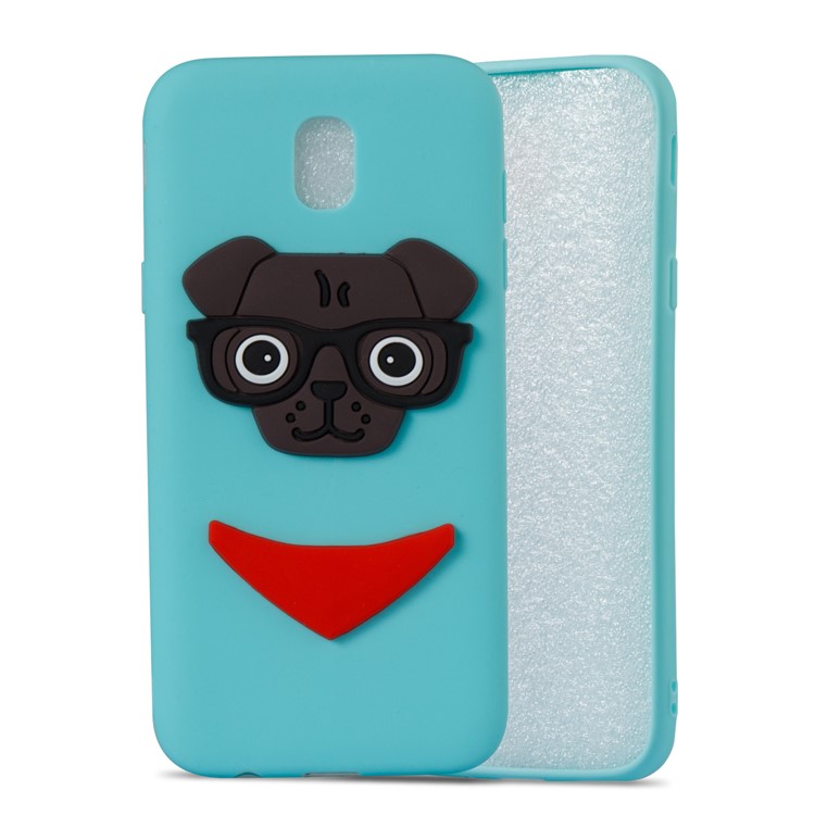 Lovely 3D Dog Pattern TPU Case Cover Shell for Samsung Galaxy J5 Pro (2017) / J5 (2017) EU Version - Baby Blue-5