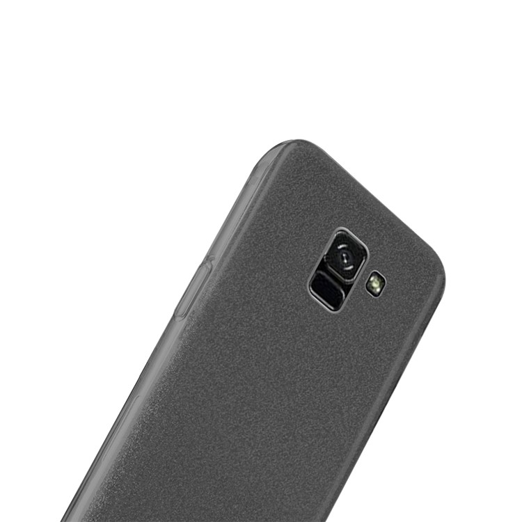NXE Glittery Powder PC + TPU Hybrid Case for Samsung Galaxy A8 (2018) - Black-3