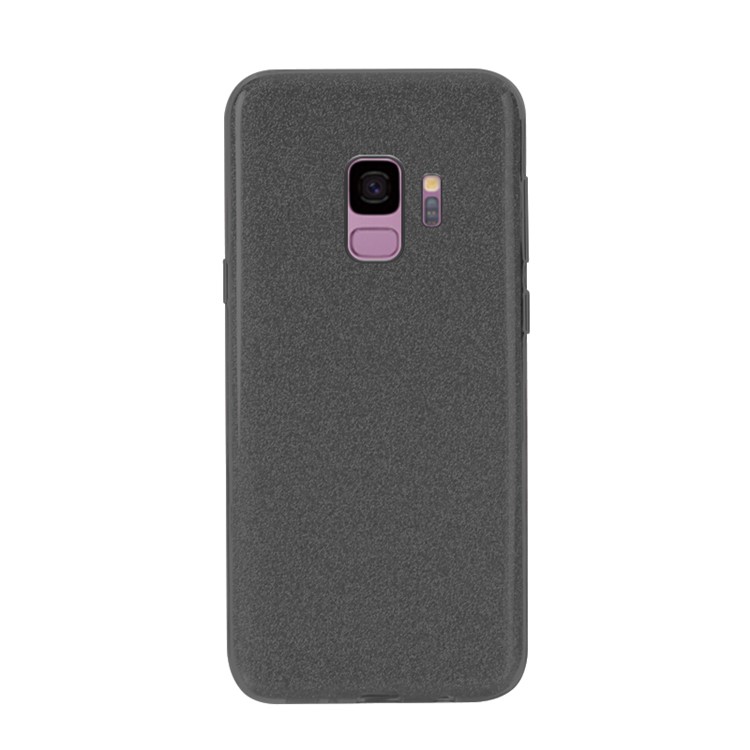 NXE Glittery Powder PC + TPU Hybrid Case for Samsung Galaxy S9 SM-G960 - Black-1