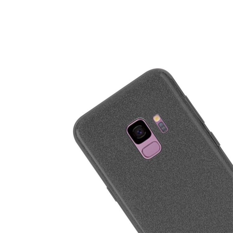 NXE Glittery Powder PC + TPU Hybrid Case for Samsung Galaxy S9 SM-G960 - Black-2