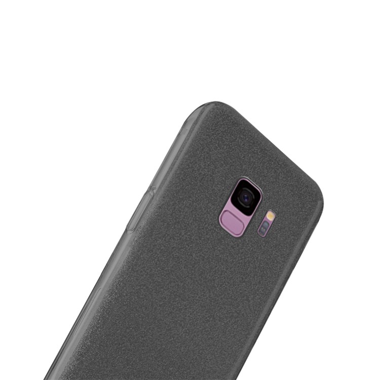NXE Glittery Powder PC + TPU Hybrid Case for Samsung Galaxy S9 SM-G960 - Black-3
