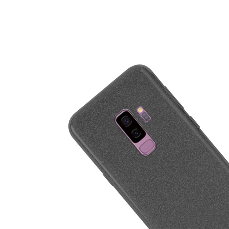 NXE Glittery Powder PC + TPU Hybrid Case for Samsung Galaxy S9+ SM-G965 - Black-2